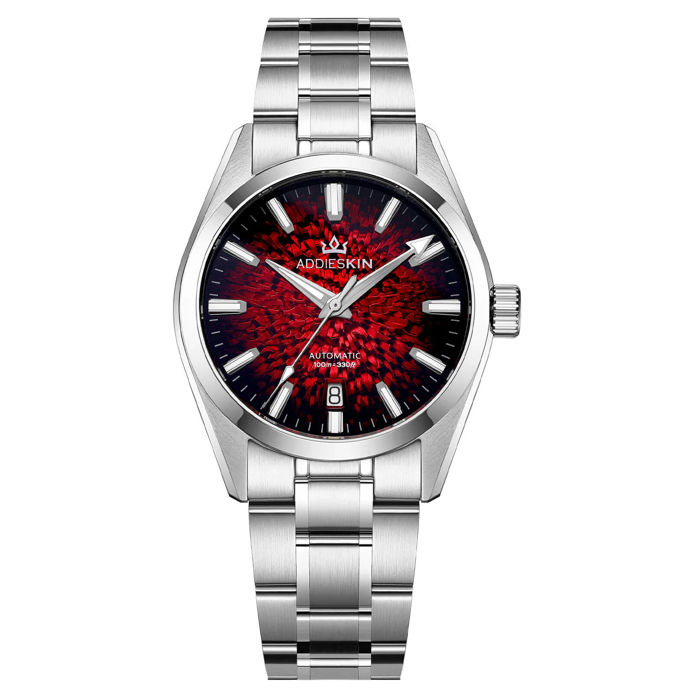 AddiesKIN 38mm Ice Crack Dial Miyota 9015 Men’s Watch K003 - Image 4